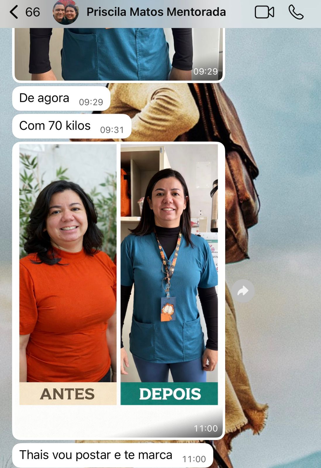 Conversa com Priscila